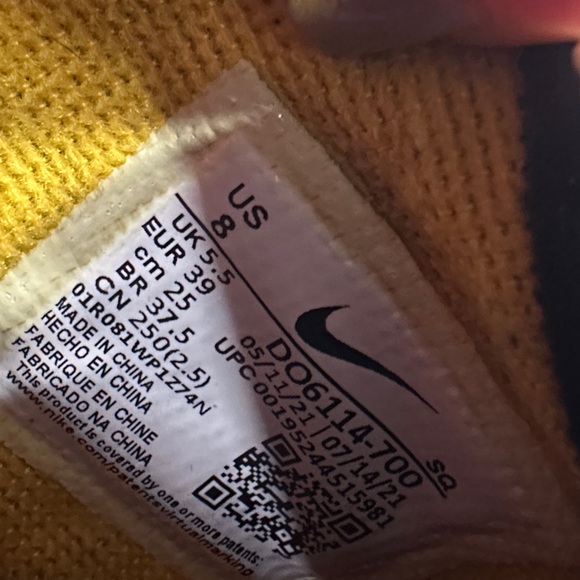 Nike Air Force 1 Low QS DO6114-700 Men’s 8 Multicolor Limited Edition - Picture 13 of 14